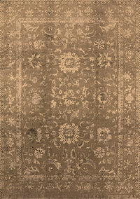 Oriental Brown Industrial Rug, urb1435brn