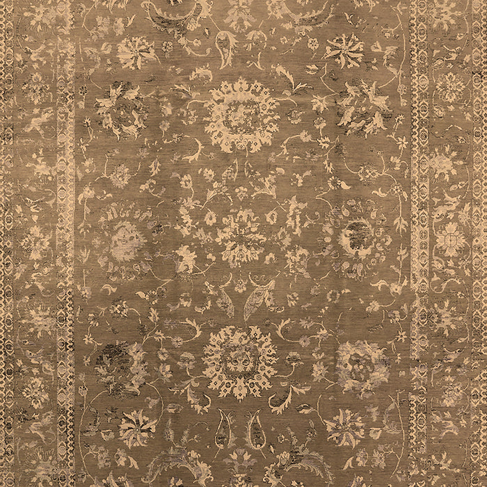 Oriental Brown Industrial Rug, urb1435brn