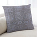 Lifestyle Image of Mid-Century Modern Urban Square Cloudy Gray Throw Pillow, 18 inch by 18 inch, pwurb1435