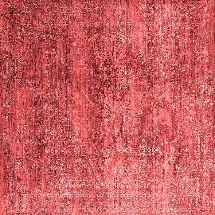 Machine Washable Oriental Red Industrial Rug, wshurb1436red