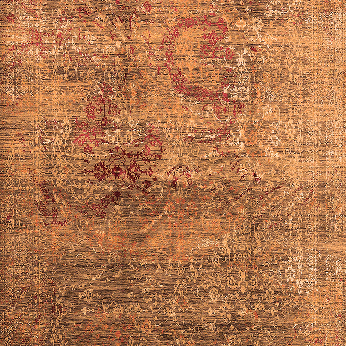 Oriental Orange Industrial Rug, urb1436org