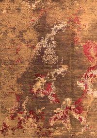 Oriental Orange Industrial Rug, urb1437org