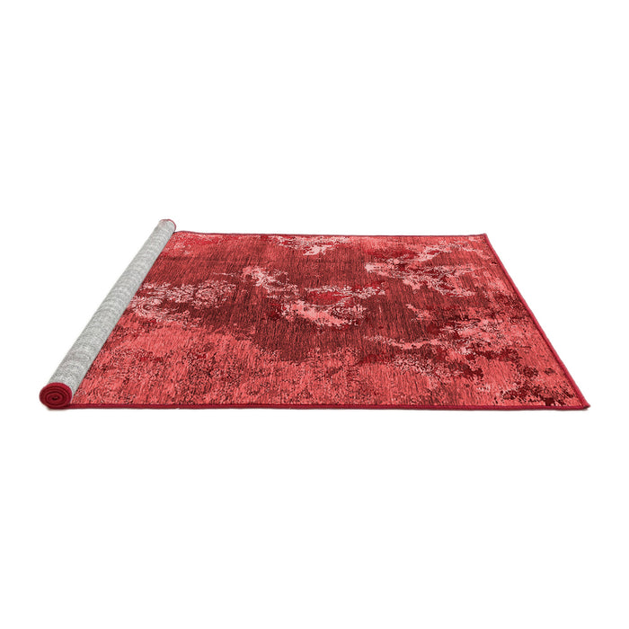Industrial Red Washable Rugs