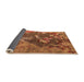 Sideview of Oriental Orange Industrial Rug, urb1437org