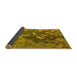 Sideview of Oriental Yellow Industrial Rug, urb1437yw