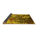 Sideview of Oriental Yellow Industrial Rug, urb1438yw