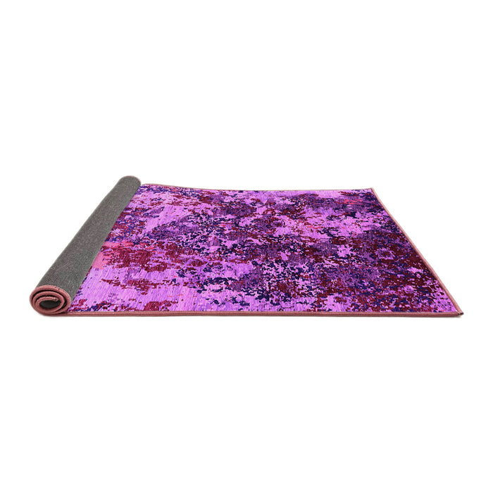 Sideview of Oriental Pink Industrial Rug, urb1438pnk