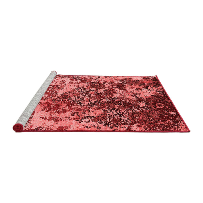 Industrial Red Washable Rugs