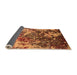 Sideview of Oriental Orange Industrial Rug, urb1438org