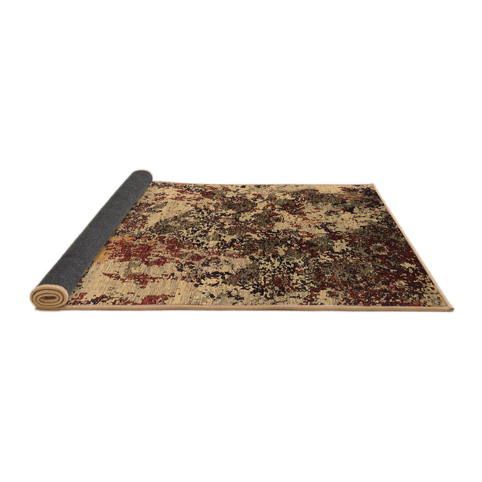 Sideview of Oriental Brown Industrial Rug, urb1438brn