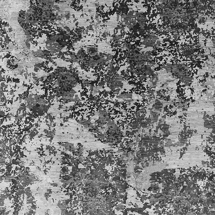 Machine Washable Oriental Gray Industrial Rug, wshurb1438gry