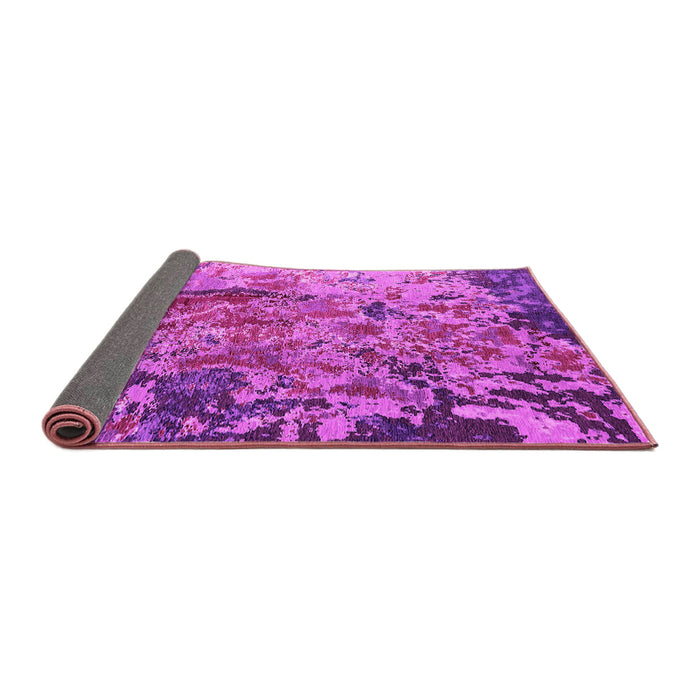 Sideview of Oriental Pink Industrial Rug, urb1439pnk