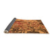 Sideview of Oriental Orange Industrial Rug, urb1439org