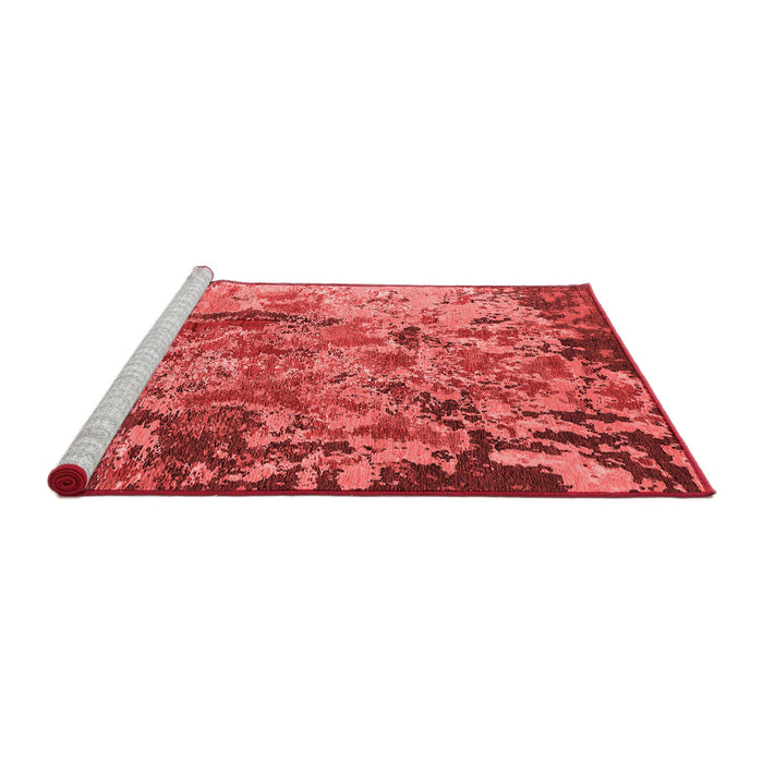 Industrial Red Washable Rugs