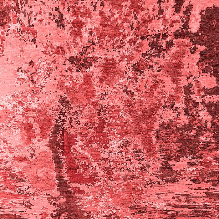 Machine Washable Oriental Red Industrial Rug, wshurb1439red