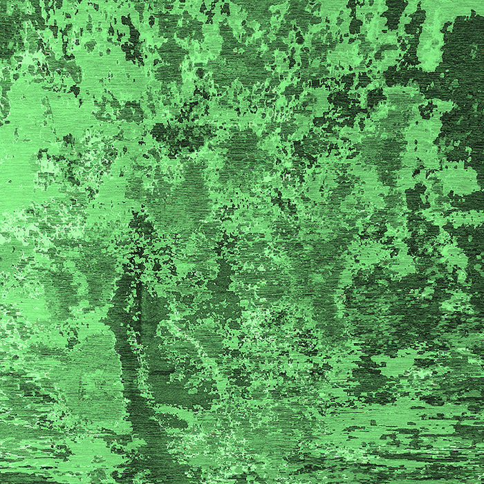 Oriental Emerald Green Industrial Rug, urb1439emgrn