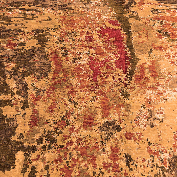Oriental Orange Industrial Rug, urb1439org