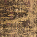 Square Oriental Brown Industrial Rug, urb1440brn