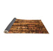 Sideview of Oriental Orange Industrial Rug, urb1440org