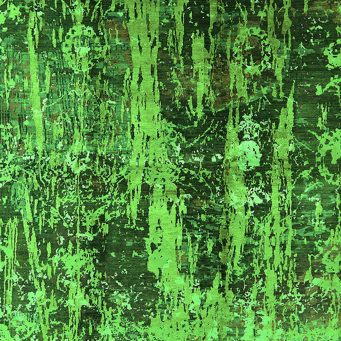 Oriental Green Industrial Rug, urb1440grn