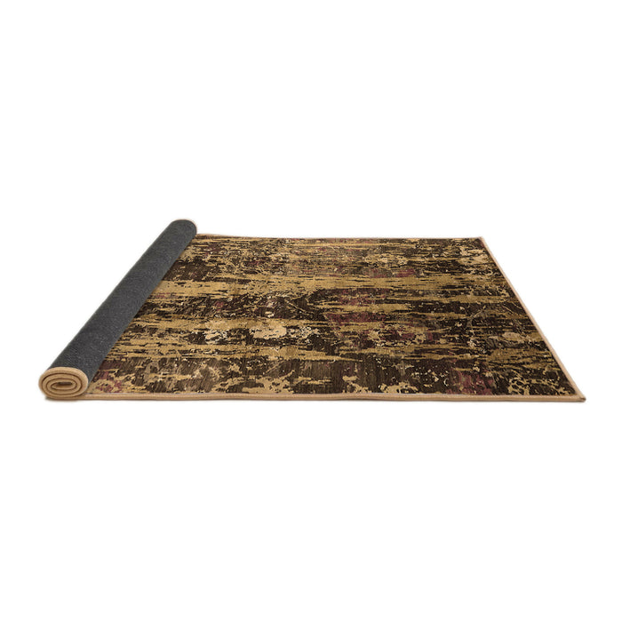 Sideview of Oriental Brown Industrial Rug, urb1440brn