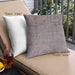 Front View of Mid-Century Modern Urban Square Mauve Taupe Purple Throw Pillow, 18 inch by 18 inch, pwurb1441