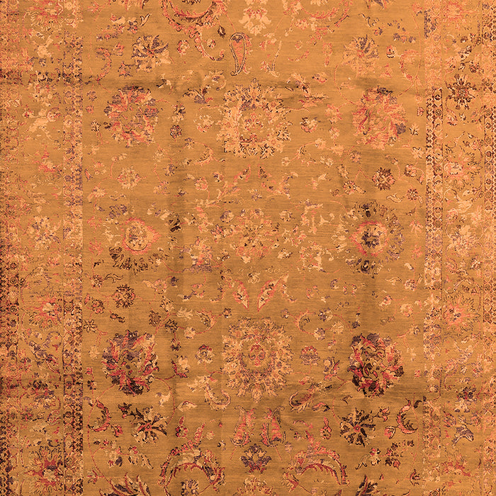 Oriental Orange Industrial Rug, urb1441org