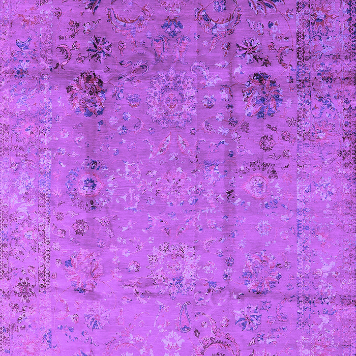 Machine Washable Oriental Purple Industrial Area Rugs, wshurb1441pur