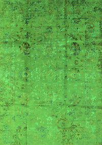 Oriental Green Industrial Rug, urb1441grn