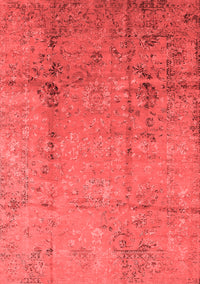 Oriental Red Industrial Rug, urb1441red