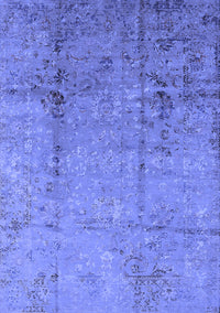 Oriental Blue Industrial Rug, urb1441blu