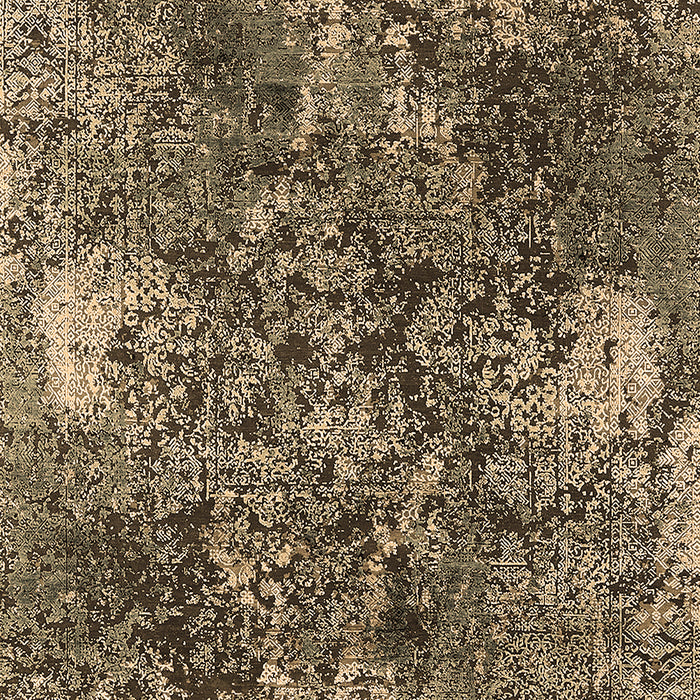 Oriental Brown Industrial Rug, urb1442brn