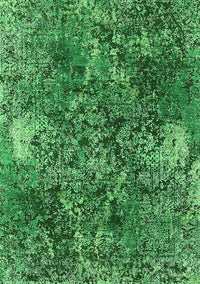 Oriental Green Industrial Rug, urb1442grn