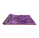 Sideview of Oriental Pink Industrial Rug, urb1442pnk