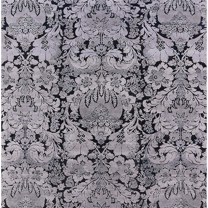 Machine Washable Industrial Modern Gray Rug, wshurb1443