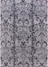 Mid-Century Modern Gray Oriental Rug, urb1443