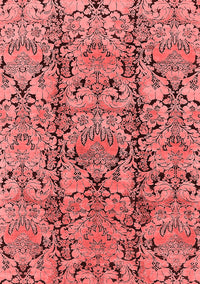 Oriental Red Industrial Rug, urb1443red