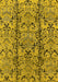 Oriental Yellow Industrial Rug, urb1443yw