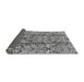 Sideview of Oriental Gray Industrial Rug, urb1443gry