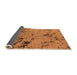 Sideview of Oriental Orange Industrial Rug, urb1444org