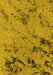 Machine Washable Oriental Yellow Industrial Rug, wshurb1444yw