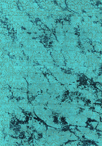 Oriental Turquoise Industrial Rug, urb1444turq