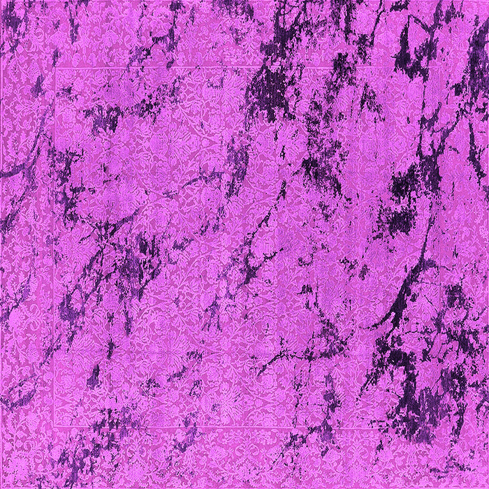 Square Oriental Pink Industrial Rug, urb1444pnk