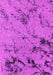Machine Washable Oriental Pink Industrial Rug, wshurb1444pnk