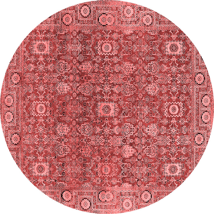 Oriental Red Industrial Rug, urb1445red