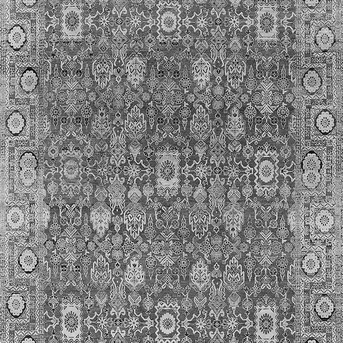 Oriental Gray Industrial Rug, urb1445gry