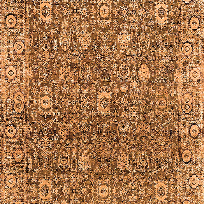 Oriental Orange Industrial Rug, urb1445org
