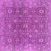 Square Oriental Pink Industrial Rug, urb1445pnk