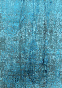 Oriental Light Blue Industrial Rug, urb1446lblu