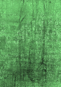 Oriental Emerald Green Industrial Rug, urb1446emgrn